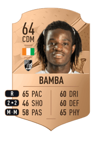 Ibrahima Bamba Rare 64 OVR
