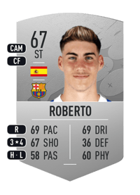 Roberto Common 67 OVR