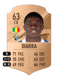 Moussa Diarra Rare 63 OVR