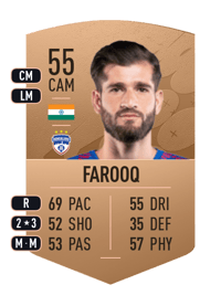 Danish Farooq Common 55 OVR