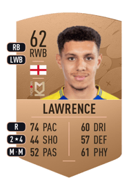 Henry Lawrence Common 62 OVR