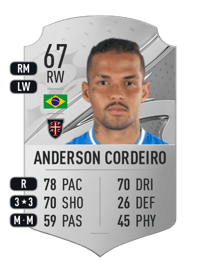 Anderson Cordeiro Rare 67 OVR