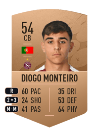 Diogo Monteiro Common 54 OVR