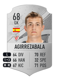 Agirrezabala Rare 68 OVR