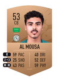 Saad Al Mousa Common 53 OVR