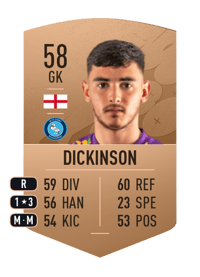 Tyla Dickinson Common 58 OVR