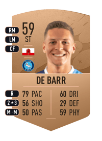 Tjay De Barr Common 59 OVR