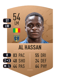 Yacoub Al Hassan Common 54 OVR