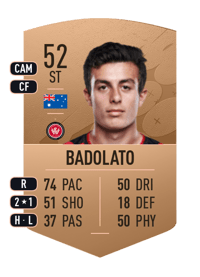 Alex Badolato Common 52 OVR