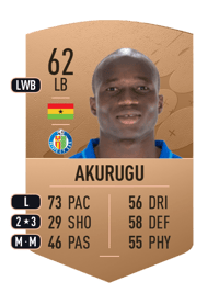 Amankwaa Akurugu Common 62 OVR