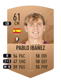 Pablo Ibáñez Common 61 OVR