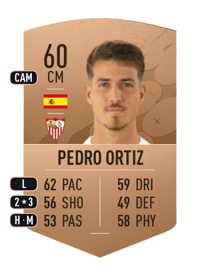 Pedro Ortiz Common 60 OVR