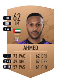 Saeed Ahmed Common 62 OVR