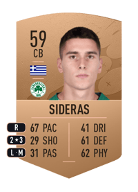 Georgios Sideras Common 59 OVR
