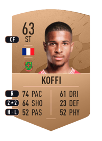 N'Dri Philippe Koffi Common 63 OVR