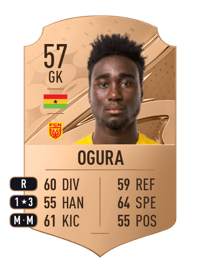 Emmanuel Ogura Rare 57 OVR