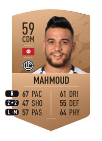 Mohamed Belhadj Mahmoud Common 59 OVR