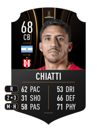 Martín Chiatti CONMEBOL LIBERTADORES 68 OVR
