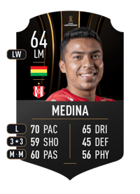 Alejandro Medina CONMEBOL LIBERTADORES 64 OVR