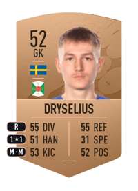 Viktor Dryselius Common 52 OVR