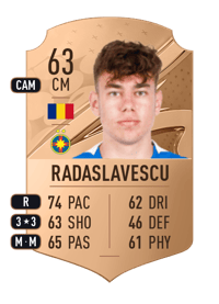 Eduard Radaslavescu Rare 63 OVR