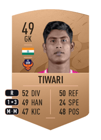 Hrithik Tiwari Common 49 OVR