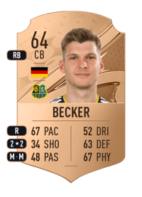 Dominik Becker Rare 64 OVR