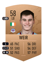 Evan Weir Common 58 OVR