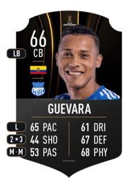 Eddie Guevara CONMEBOL LIBERTADORES 66 OVR
