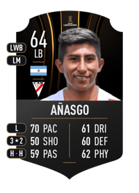 Gonzalo Añasgo CONMEBOL LIBERTADORES 64 OVR