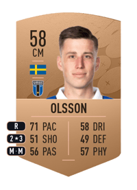 Filip Olsson Common 58 OVR
