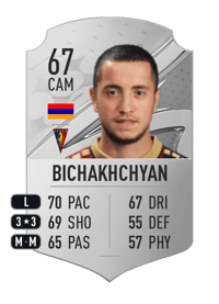 Vahan Bichakhchyan Rare 67 OVR