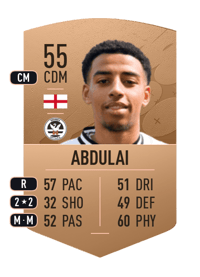 Azeem Abdulai Common 55 OVR