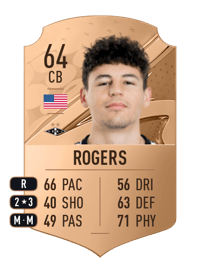 Samuel Rogers Rare 64 OVR
