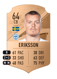 Victor Eriksson Rare 64 OVR