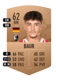 Mika Baur Common 62 OVR
