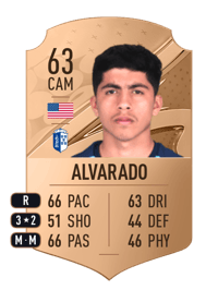 Alejandro Alvarado Rare 63 OVR