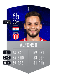 Matías Alfonso CONMEBOL SUDAMERICANA 65 OVR