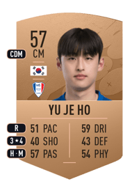 Yu Je Ho Common 57 OVR