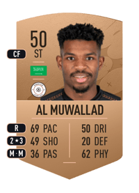 Saad Al Muwallad Common 50 OVR