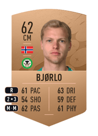 Morten Bjørlo Common 62 OVR