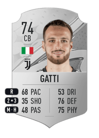 Federico Gatti Rare 74 OVR