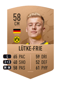 Dennis Lütke-Frie Common 58 OVR