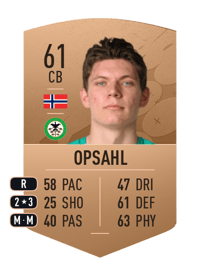 Halvor Rødølen Opsahl Common 61 OVR