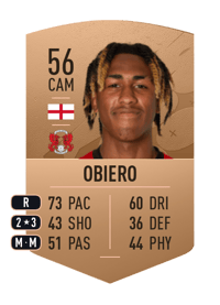 Zech Obiero Common 56 OVR