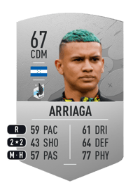 Kervin Arriaga Common 67 OVR