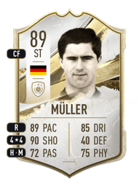 Gerd Müller Icon 89 OVR