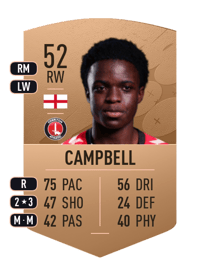 Tyreece Campbell Common 52 OVR