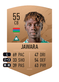 Lamin Jawara Common 55 OVR