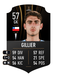Thomas Gillier CONMEBOL LIBERTADORES 57 OVR